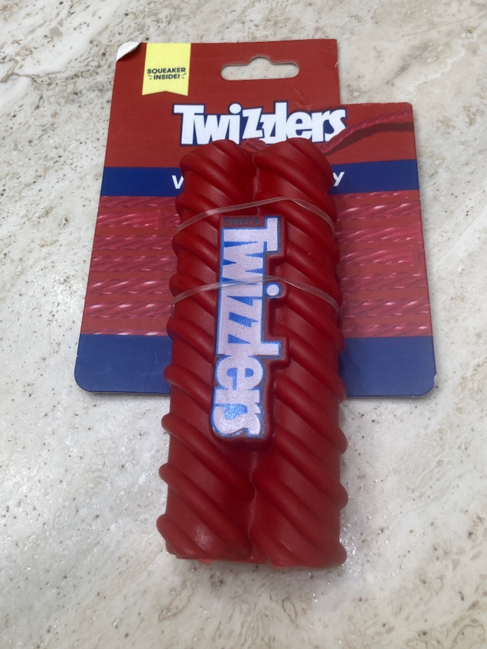 Twizzlers Vinyl Dog Toy